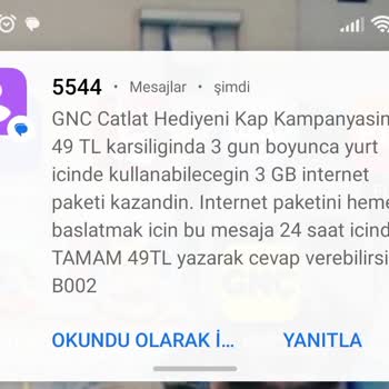 Turkcell Çatlat Hediye Aldatmacası