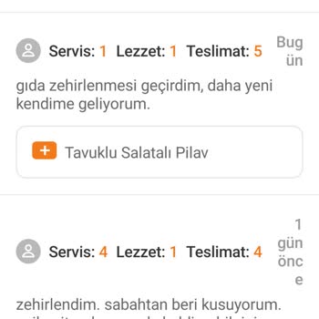 Trendyol Yemek Gida Zehirlenmesi, Ve Yorumları Silme