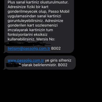 Passolig Fiziksel Kart Gelmiyor