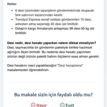Dolap Kargo Parası 430 TL