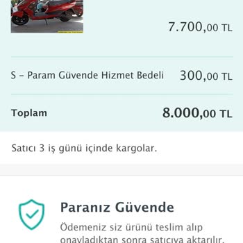 Sahibinden Param Güvende Değil