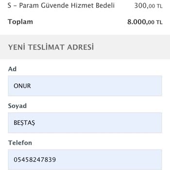 Sahibinden Param Güvende Değil