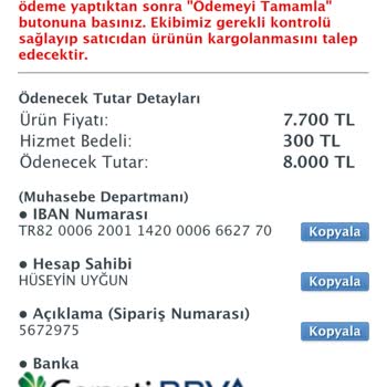 Sahibinden Param Güvende Değil