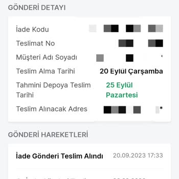 Trendyol 15 Gün Sonrası İade Ve Süreçte Aksama