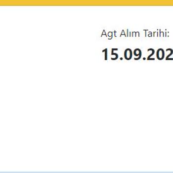 AGT Kurye Kartımın Teslim Edilmemesi