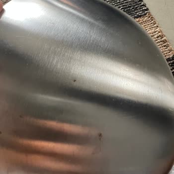 IKEA Blanda Blank Paslanmaz Çelik 28 Cm Servis Paslandı