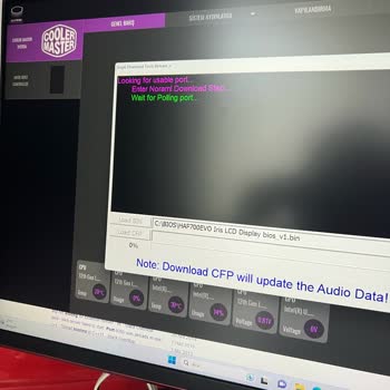 Cooler Master Haf 700 Evo LCD Panel Çalıştıramıyorum, Yardım Yok
