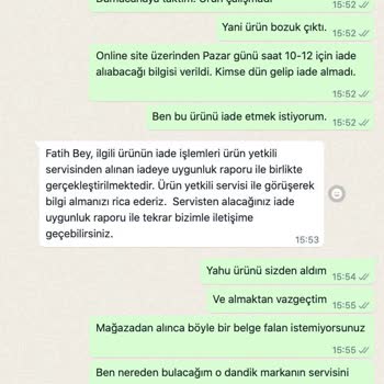 A101 Kapıda Elektronik Ürünü İade Almıyor