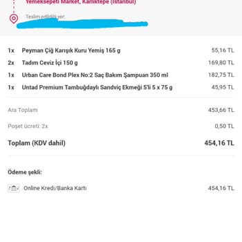 Peyman Kuruyemiş İçi Küflenmiş Çıktı