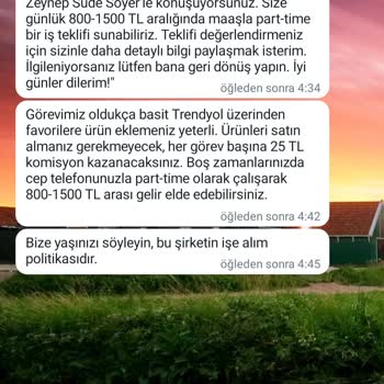WhatsApp Bilinmeyen Numaradan Gelen Mesaj