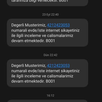Türk Telekom. İnternet Çözüm Üretilmiyor İptal Etmek İstiyorum