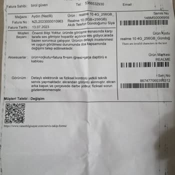 Vatan Bilgisayar Satmış Olduğu Cihazın Ardında Durmuyor