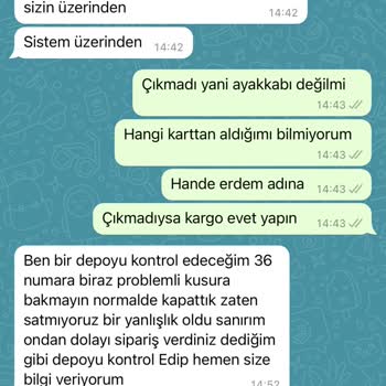 By Merve Kaya Para İademi Yapmadı