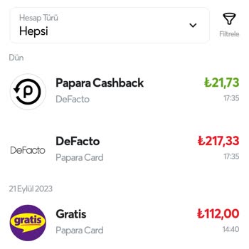 DeFacto Sipariş İptali Sonrası Para İadesi