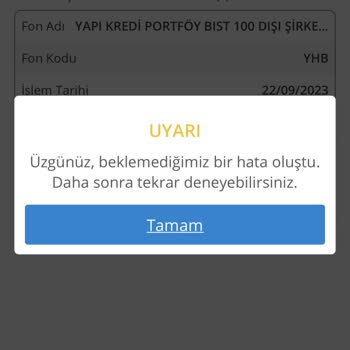 Denizbank Fon Ve Yatırım İşlemleri Yetersizliği