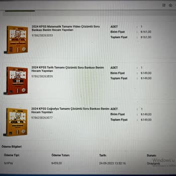 Benim Hocam Yayınevi Kitaplarını Göndermiyor