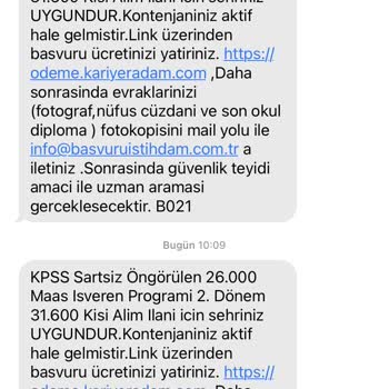 Kariyer Adam İş Başvuru Sahteliği