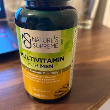 Nature's Supreme Spor Yaparken Kullandığım Multivitaminin Kapsüllerinde Sorun Var