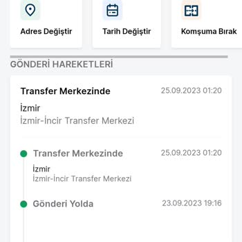Trendyol Ekspres Kargoyu Gezdirmesi