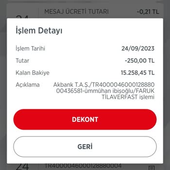 Akbank Yanlış Hesaba Para Gönderdim