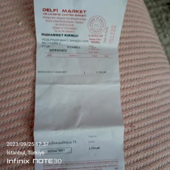 Delfi Market Lojistik Pazarlama Yanlış Ürün Alakasız Ürün Gönderildi