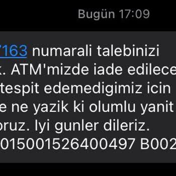 Akbank ATM Vermediği Parayı Hesaptan Kesti