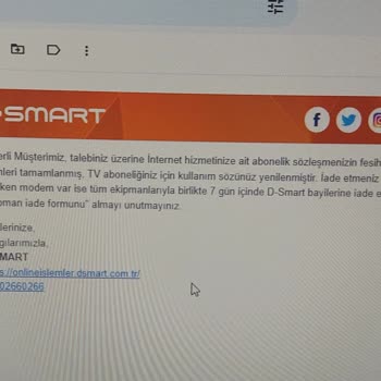 DSmart Modem İade Almakta Zorluk Çıkarıyor