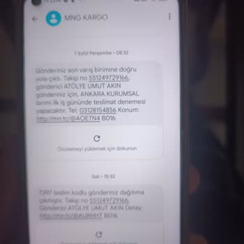 MNG Kargo 20 Gündür Ankara İçinde Teslimat Yapmıyor.