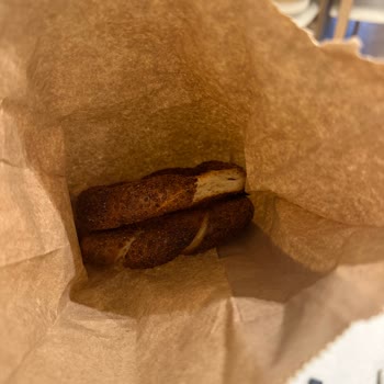 Yemeksepeti Isırılmış Simit Yollamışlar