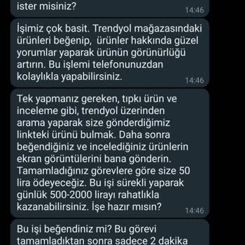 Trendyol Para Karşılığı Beğeni Ve Yorum