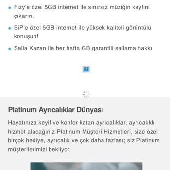 Turkcell Ücretsiz Ve Hakkım Olan Paketimi Vermedi.