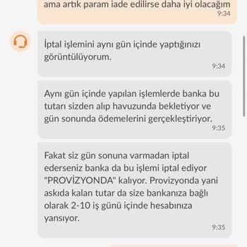 Trendyol Ve Ziraat Katılım Ürün İptalinde Parayı Geri Yatırmıyor.