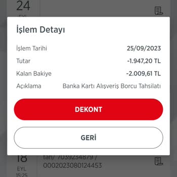 Ziraat Bankası Banka Kartı Alışveriş Borcu Kesintisi