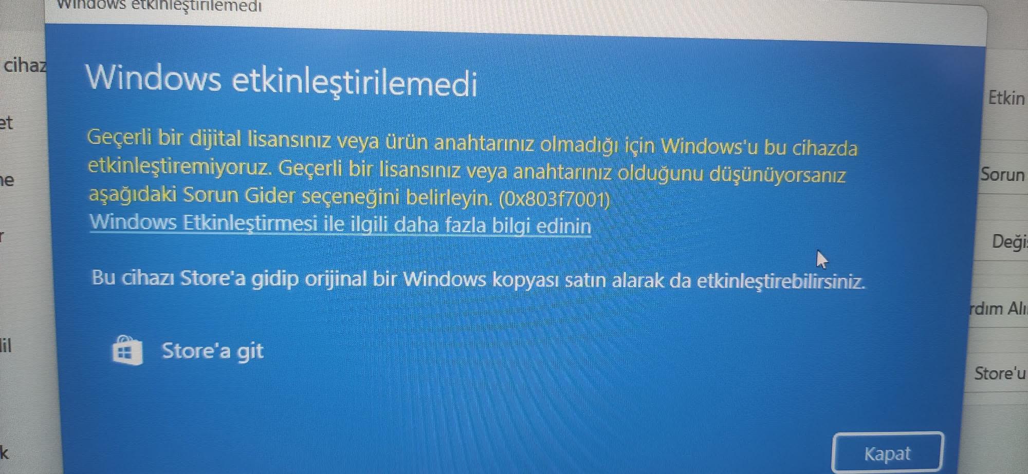 Sağlam Lisans Windows 11 Pro Oem Ürün Anahtarı Şikayetvar 2456