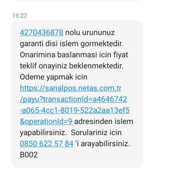 BDH Bilişim Destek Hizmetleri Samsung A22 Telefonumun Servis Deneyimi
