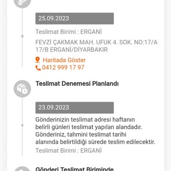MNG Kargo Eve Gelmeden Teslimat Başarısız Diyor