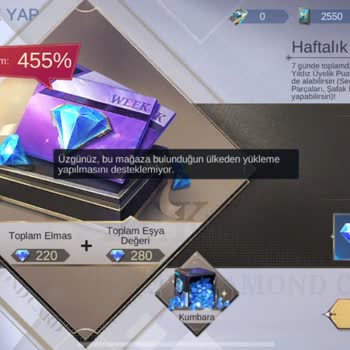 Mobile Legends Elmas Yükleme Hatası
