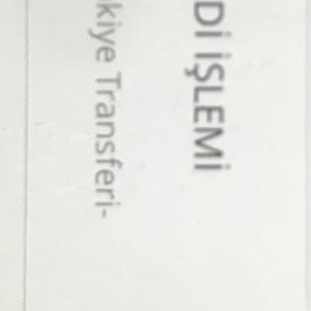 Denizbank Yatırım Hesabımdan 50 TL Çekti