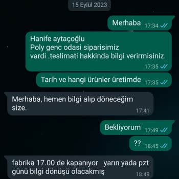 Kelebek Mobilya Ürünlerim Teslim Edilmiyor
