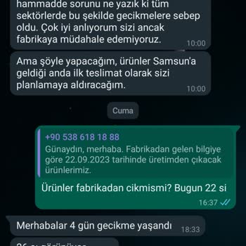 Kelebek Mobilya Ürünlerim Teslim Edilmiyor