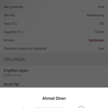 Sahibinden Yanıltıcı Ev Sahibi