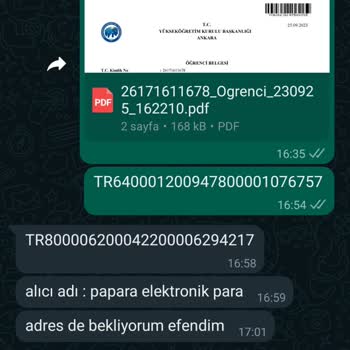Şikayetçiyim Bana Ait Değil Papara