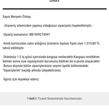 KARGOMsende Kargo Şirketi Tarafından Siparişimin Ulaşılmaması