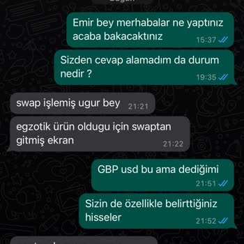 Valor Yatırım Swap İle Tüm Bakiyemin Sıfırlanması