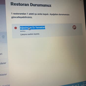 Yemek Sepeti Restoran Portalı