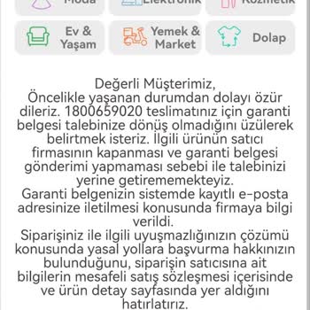 Trendyol Sattığı Ürünün Arakasında Duramıyor
