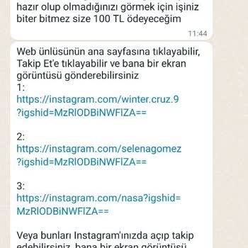 Görev Yap Para Kazan +62 857-3923-52467 Numaralı WhatsApp Mesajı