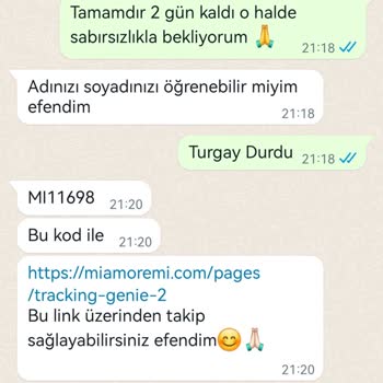 Miamoremi Ürünün Geç Teslimatı