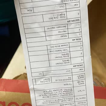 Arby's Eksik Ve Bayat Ürün
