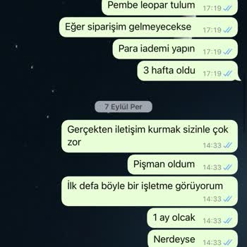 Pembiş Homewear Ödemesini Yaptığım Ürün Gönderilmedi